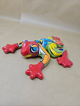 Load image into Gallery viewer, Talavera Frog ~ Red-Orange
