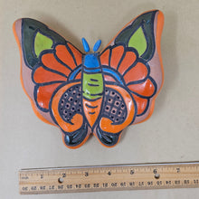 Load image into Gallery viewer, Talavera Butterfly - Orange
