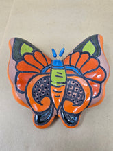 Load image into Gallery viewer, Talavera Butterfly - Orange
