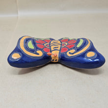 Load image into Gallery viewer, Talavera Butterfly - Dark Blue
