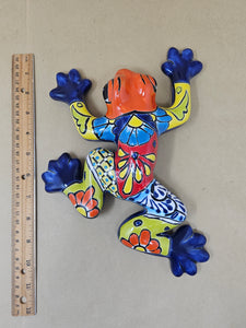 Talavera Frog ~ Dark Blue