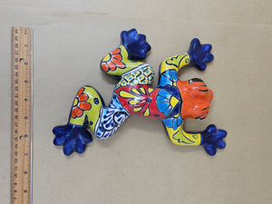 Talavera Frog ~ Dark Blue