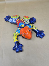 Load image into Gallery viewer, Talavera Frog ~ Dark Blue
