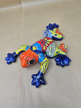 Load image into Gallery viewer, Talavera Frog ~ Dark Blue
