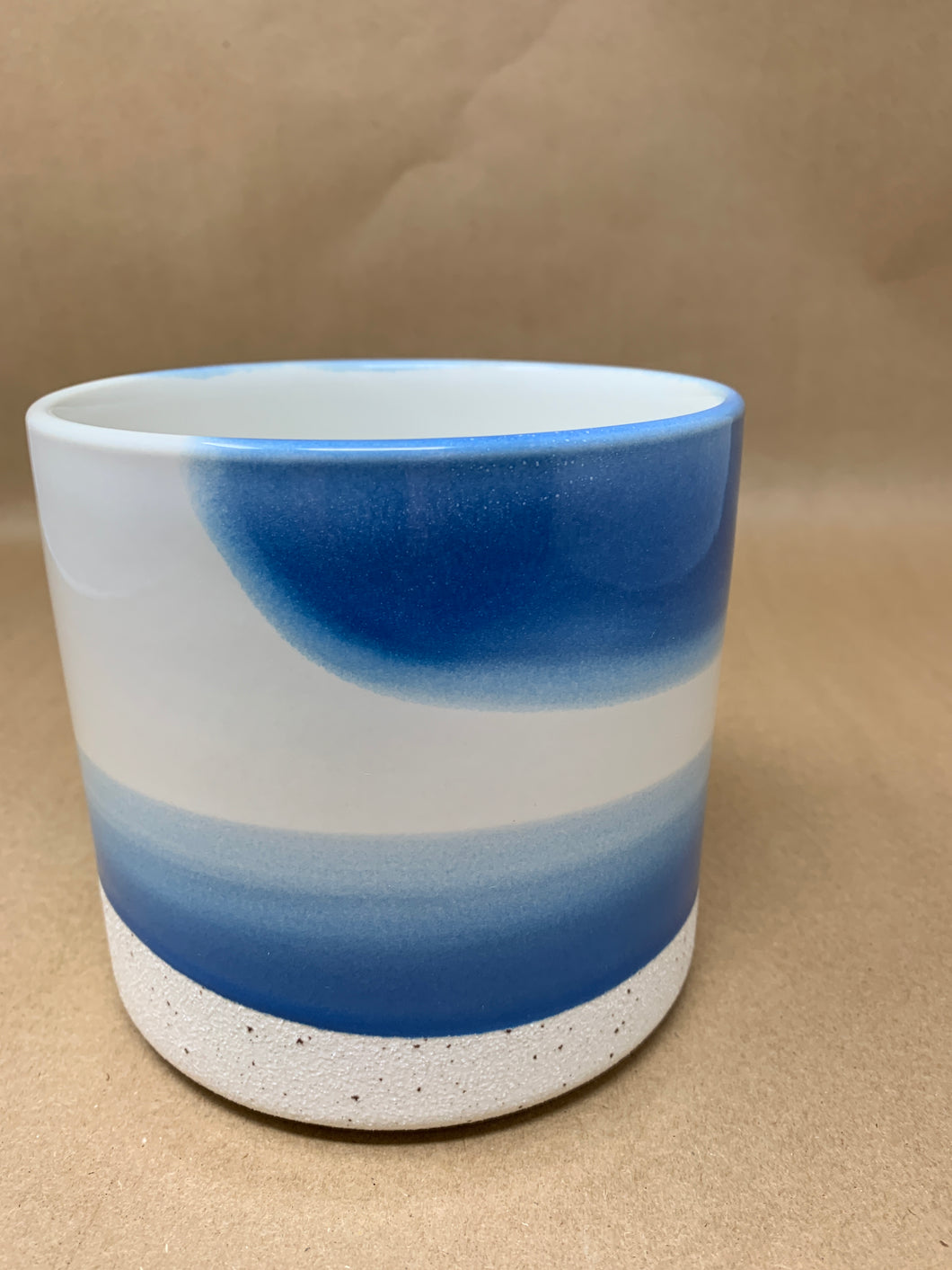 Blue & White Ceramic Pot