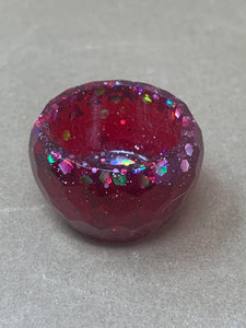 Ruby Red Ring Dish