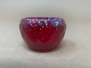 Ruby Red Ring Dish