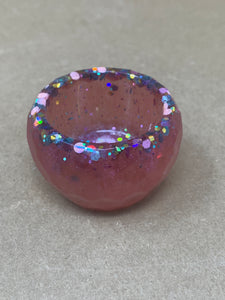 Faded Fuschia Ring Dish