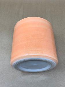 Sunset Orange Ceramic Pot