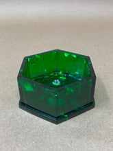 Load image into Gallery viewer, Deep Green Hexagonal Tiny Pot
