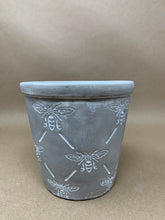 Load image into Gallery viewer, Carved Bee Pot
