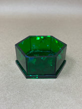 Load image into Gallery viewer, Deep Green Hexagonal Tiny Pot
