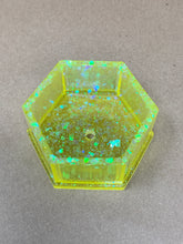 Load image into Gallery viewer, Yellow Hexagonal Tiny Pot
