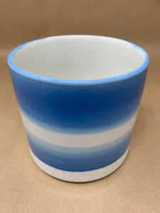 Blue & White Ceramic Pot