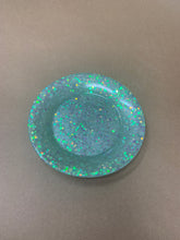 Load image into Gallery viewer, Decorative Plate - Green Glittery
