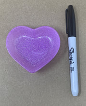 Load image into Gallery viewer, Pretty Purple Heart Shaped Dish
